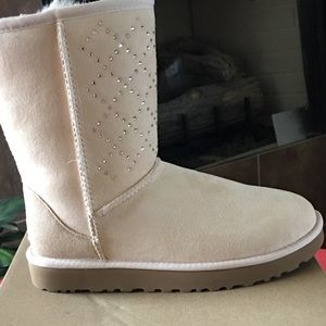 UGG with rhinestones